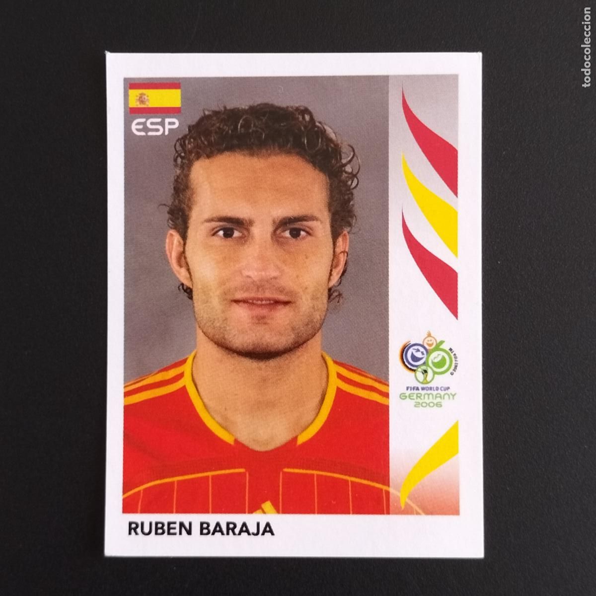 Cromos de F&uacute;tbol: 540 RUBEN BARAJA ESPA&Ntilde;A CROMOS FIFA WORLD CUP GERMANY 2006 MUNDIAL FUTBOL ALEMANIA PANINI