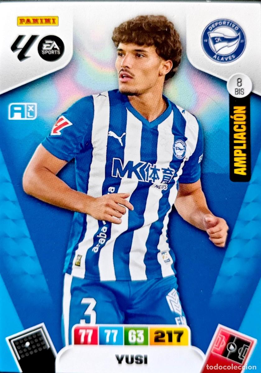 Cromos de F&uacute;tbol: 8 Bis Yusi - Deportivo Alaves - AMPLIACION - PANINI ADRENALYN La Liga 2025 2026 25 26