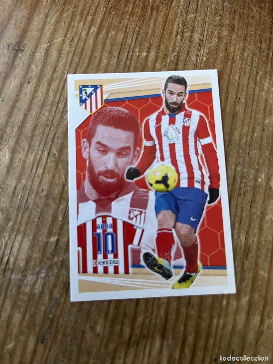 Football Stickers: CROMO SIN PEGAR NUNCA PEGADO COLECCION OFICIAL ATLETICO MADRID 2013 2014 ARDA TURAN # 144 CAMISETA