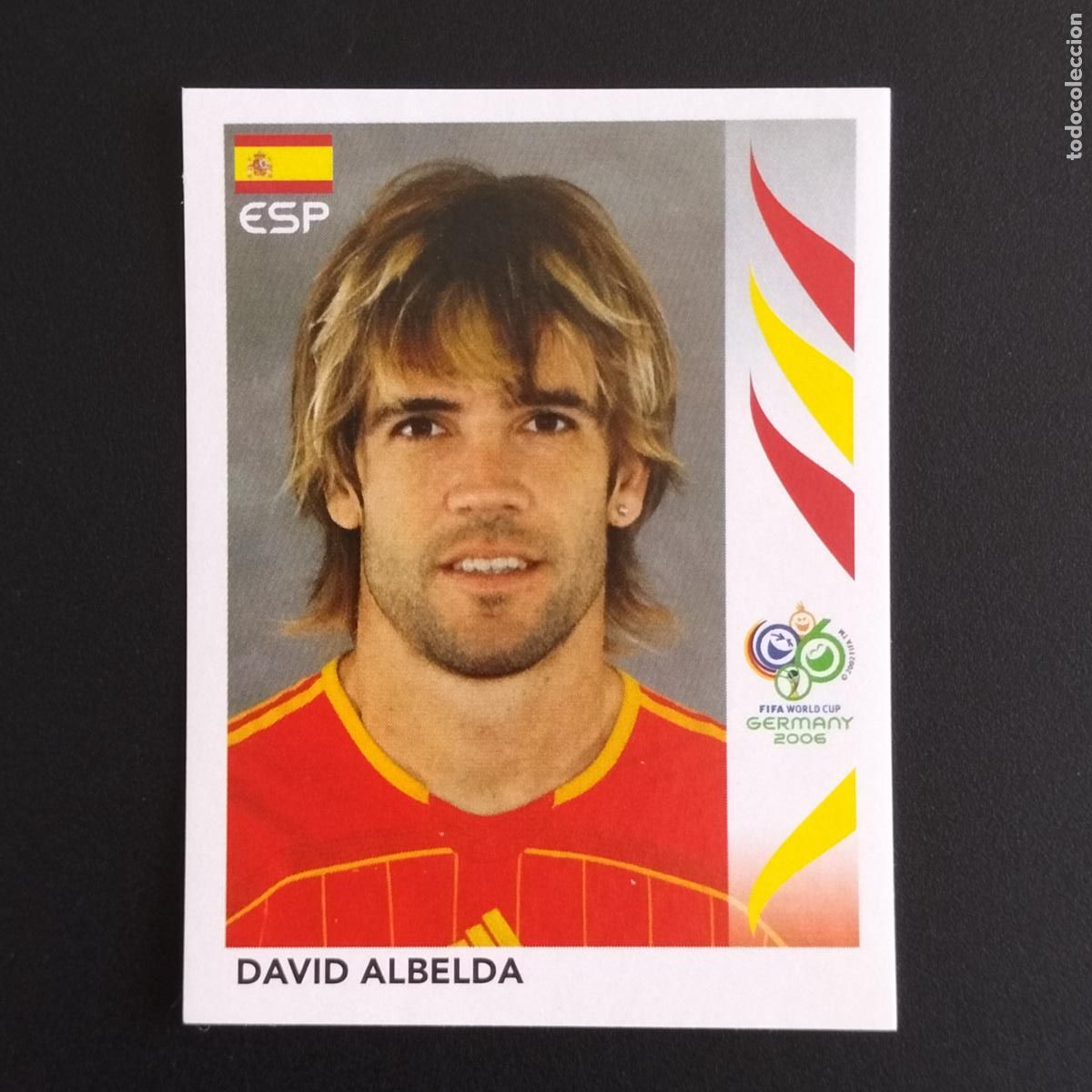 Football Stickers: 539 DAVID ALBELDA ESPA&Ntilde;A CROMOS FIFA WORLD CUP GERMANY 2006 MUNDIAL FUTBOL ALEMANIA PANINI