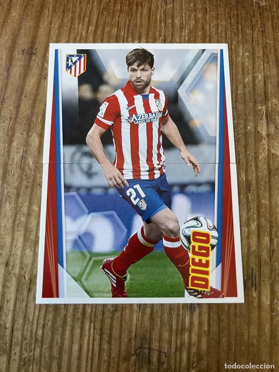 Football Stickers: CROMO SIN PEGAR NUNCA PEGADO COLECCION OFICIAL ATLETICO MADRID 2013 2014 DIEGO # 151 152