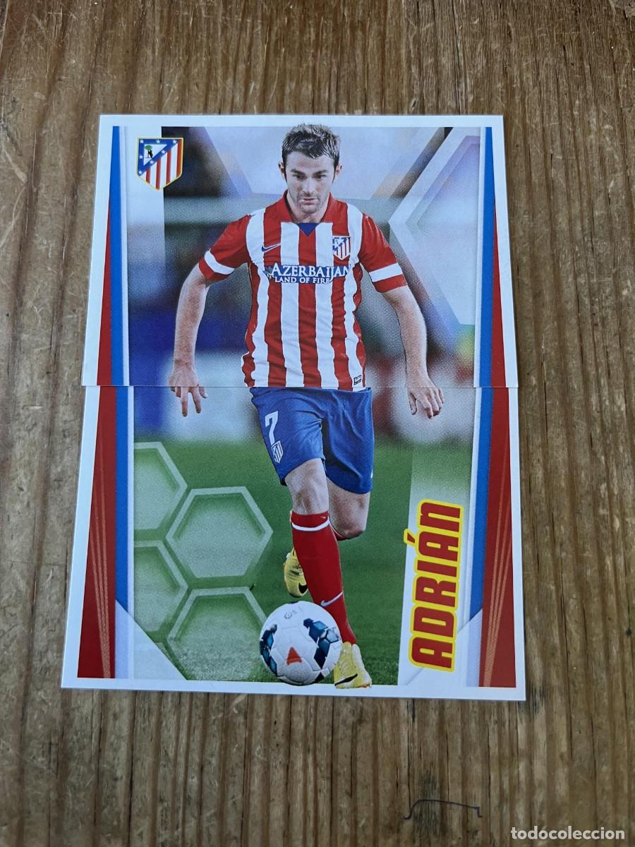 Cartes &agrave; collectionner de Football: CROMO SIN PEGAR NUNCA PEGADO COLECCION OFICIAL ATLETICO MADRID 2013 2014 ADRIAN # 169 170
