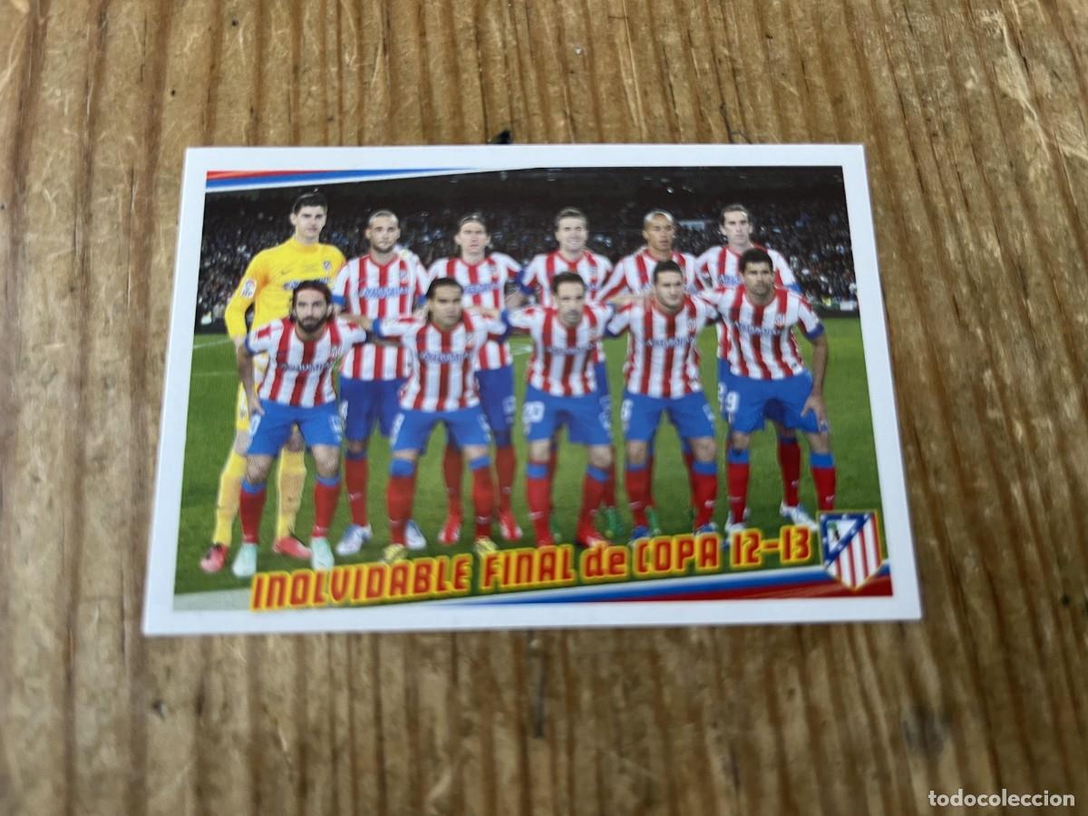 Cartes &agrave; collectionner de Football: CROMO SIN PEGAR NUNCA PEGADO COLECCION OFICIAL ATLETICO MADRID 2013 2014 ONCE ALINEACION # 181