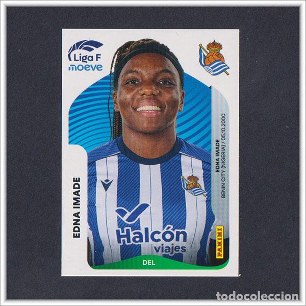 Cromos de F&uacute;tbol: LIGA FEMENINA F MOEVE 2025 2026 25 26 PANINI EDNA IMADE 301 REAL SOCIEDAD COLECCI&Oacute;N ALBUM