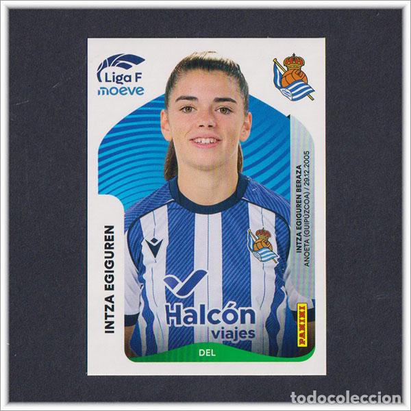 Cromos de F&uacute;tbol: LIGA FEMENINA F MOEVE 2025 2026 25 26 PANINI INTZA EGIGUREN 300B 300 B REAL SOCIEDAD COLECCI&Oacute;N ALBUM