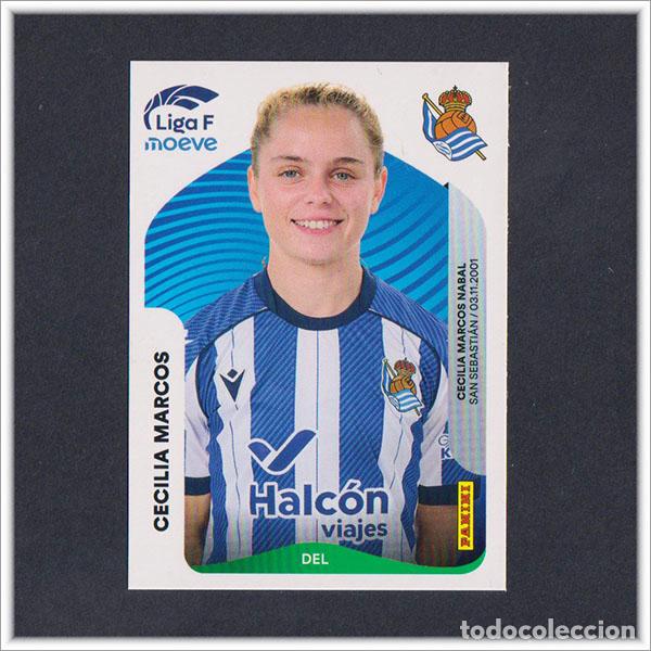 Cromos de F&uacute;tbol: LIGA FEMENINA F MOEVE 2025 2026 25 26 PANINI CECILIA MARCOS 299B 299 B REAL SOCIEDAD COLECCI&Oacute;N ALBUM