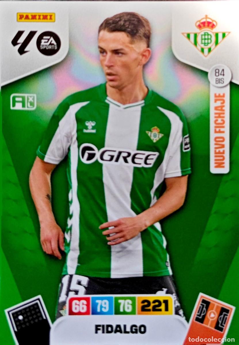 Cromos de F&uacute;tbol: 84 Bis Fidalgo - Real Betis - NUEVO FICHAJE - PANINI ADRENALYN La Liga 2025 2026 25 26