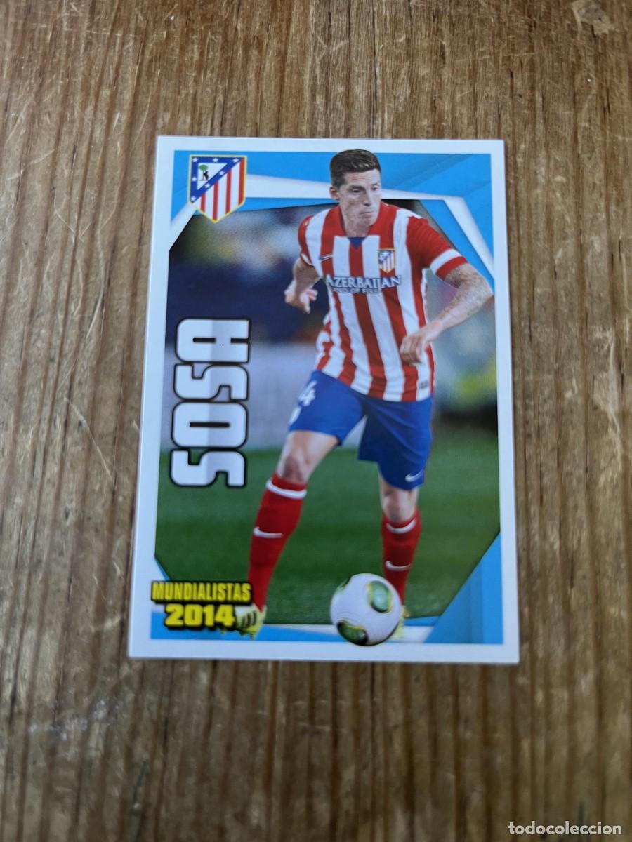 Cromos de F&uacute;tbol: CROMO SIN PEGAR NUNCA PEGADO COLECCION OFICIAL ATLETICO MADRID 2013 2014 SOSA # 194