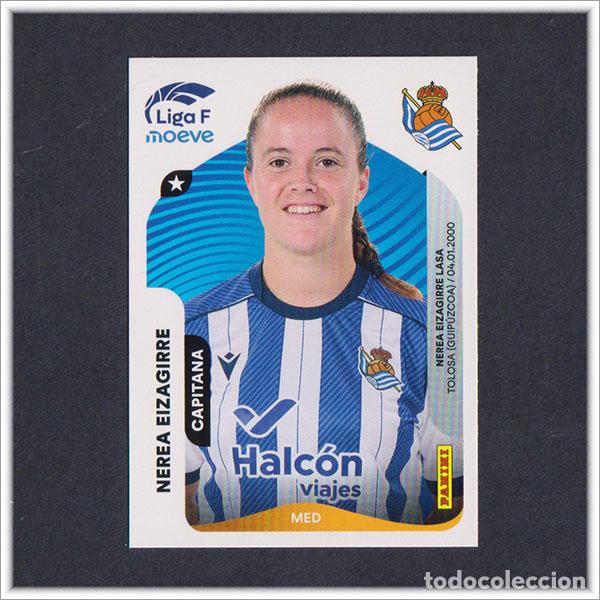 Football Stickers: LIGA FEMENINA F MOEVE 2025 2026 25 26 PANINI NEREA EIZAGIRRE 296 REAL SOCIEDAD COLECCI&Oacute;N ALBUM