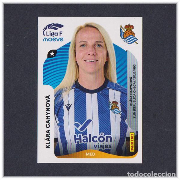 Cromos de F&uacute;tbol: LIGA FEMENINA F MOEVE 2025 2026 25 26 PANINI KL&Aacute;RA CAHYNOV&Aacute; 293 REAL SOCIEDAD COLECCI&Oacute;N ALBUM