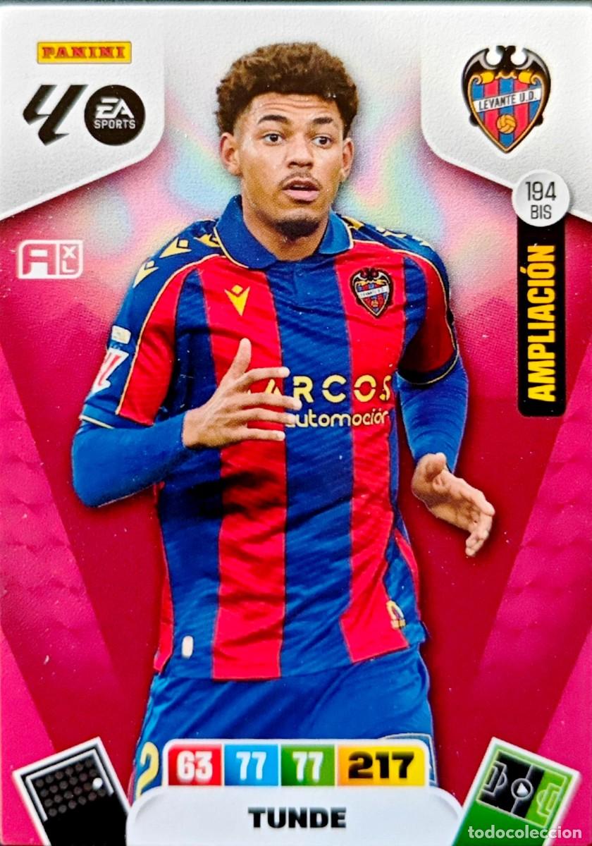Cromos de F&uacute;tbol: 194 Bis Tunde - Levante UD - AMPLIACION - PANINI ADRENALYN La Liga 2025 2026 25 26