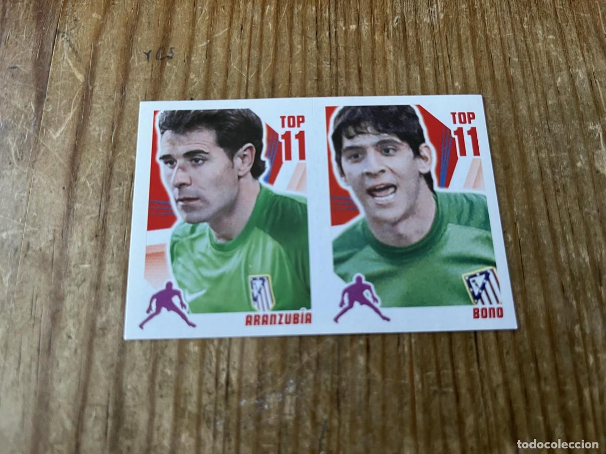Cromos de F&uacute;tbol: CROMO SIN PEGAR NUNCA PEGADO COLECCION OFICIAL ATLETICO MADRID 2013 2014 ARANZUBIA BONO # B