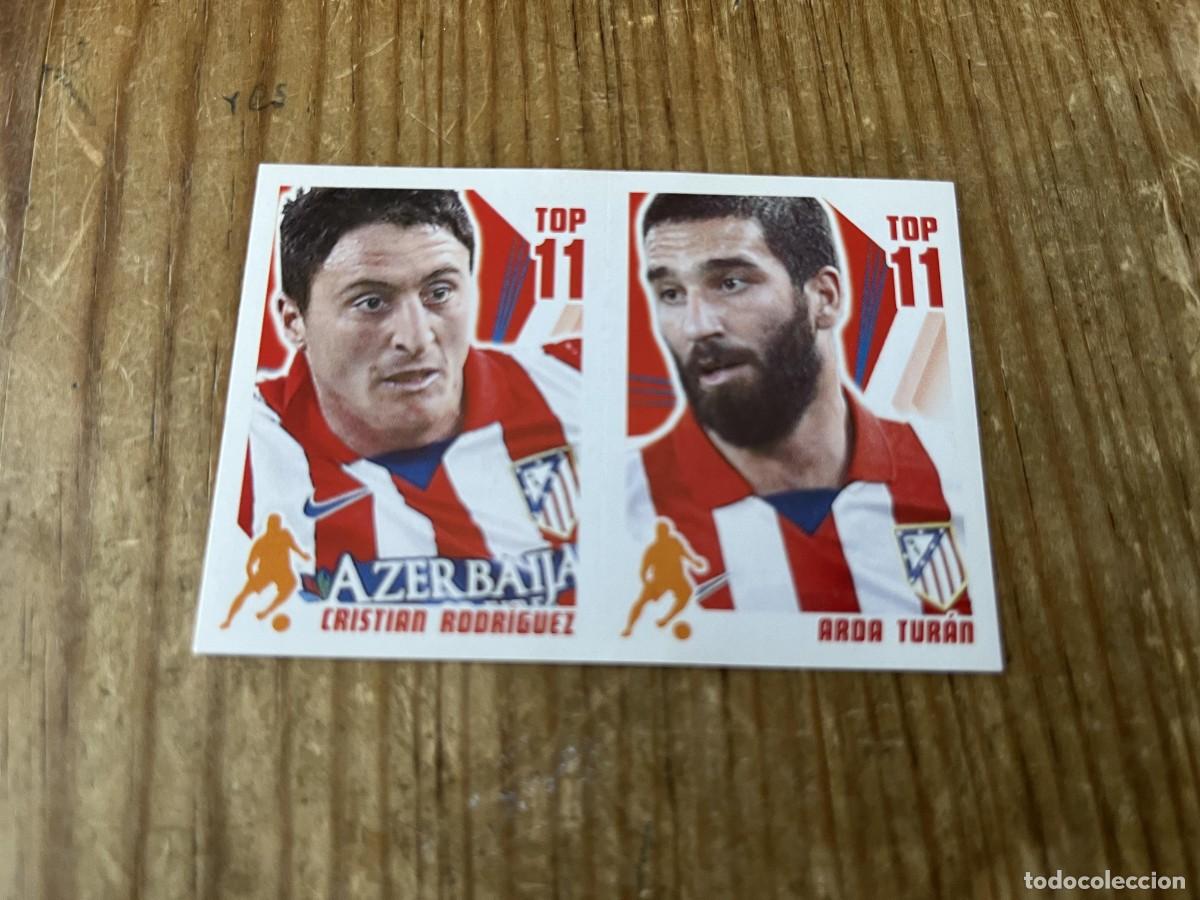 Football Stickers: CROMO SIN PEGAR NUNCA PEGADO COLECCION OFICIAL ATLETICO MADRID 2013 2014 CRISTIAN ARDA TURAN # I