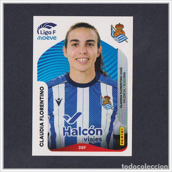 Cromos de F&uacute;tbol: LIGA FEMENINA F MOEVE 2025 2026 25 26 PANINI CLAUDIA FLORENTINO 288B 288 B REAL SOCIEDAD COLECCI&Oacute;N