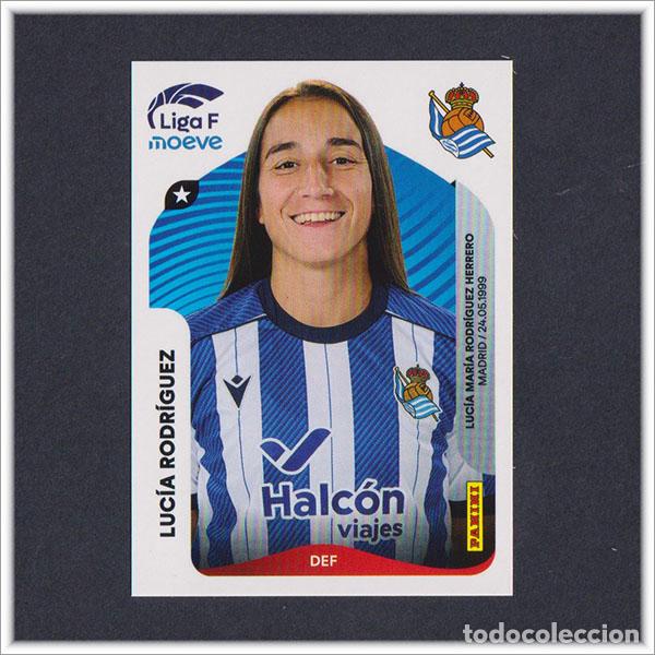 Cromos de F&uacute;tbol: LIGA FEMENINA F MOEVE 2025 2026 25 26 PANINI LUCIA RODRIGUEZ 287 REAL SOCIEDAD COLECCI&Oacute;N ALBUM