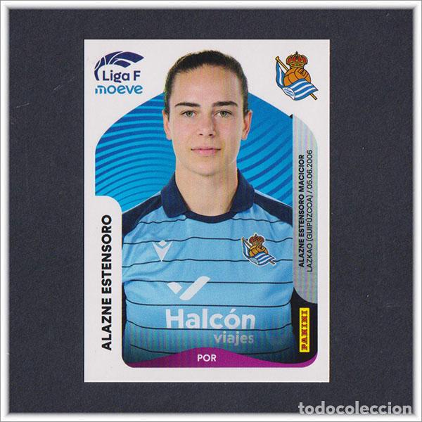 Cromos de F&uacute;tbol: LIGA FEMENINA F MOEVE 2025 2026 25 26 PANINI ALAZNE ESTENSORO 285 REAL SOCIEDAD COLECCI&Oacute;N ALBUM
