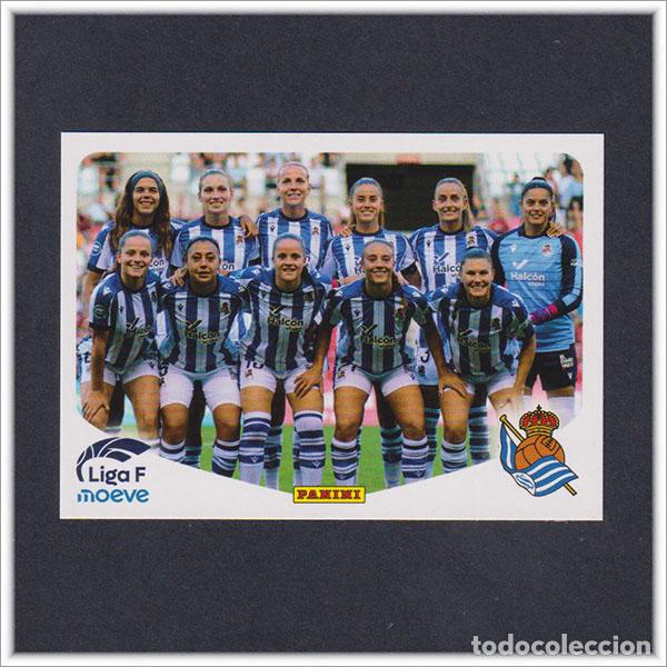 Cromos de F&uacute;tbol: LIGA FEMENINA F MOEVE 2025 2026 25 26 PANINI EQUIPO ALINEACI&Oacute;N 283 REAL SOCIEDAD COLECCI&Oacute;N ALBUM