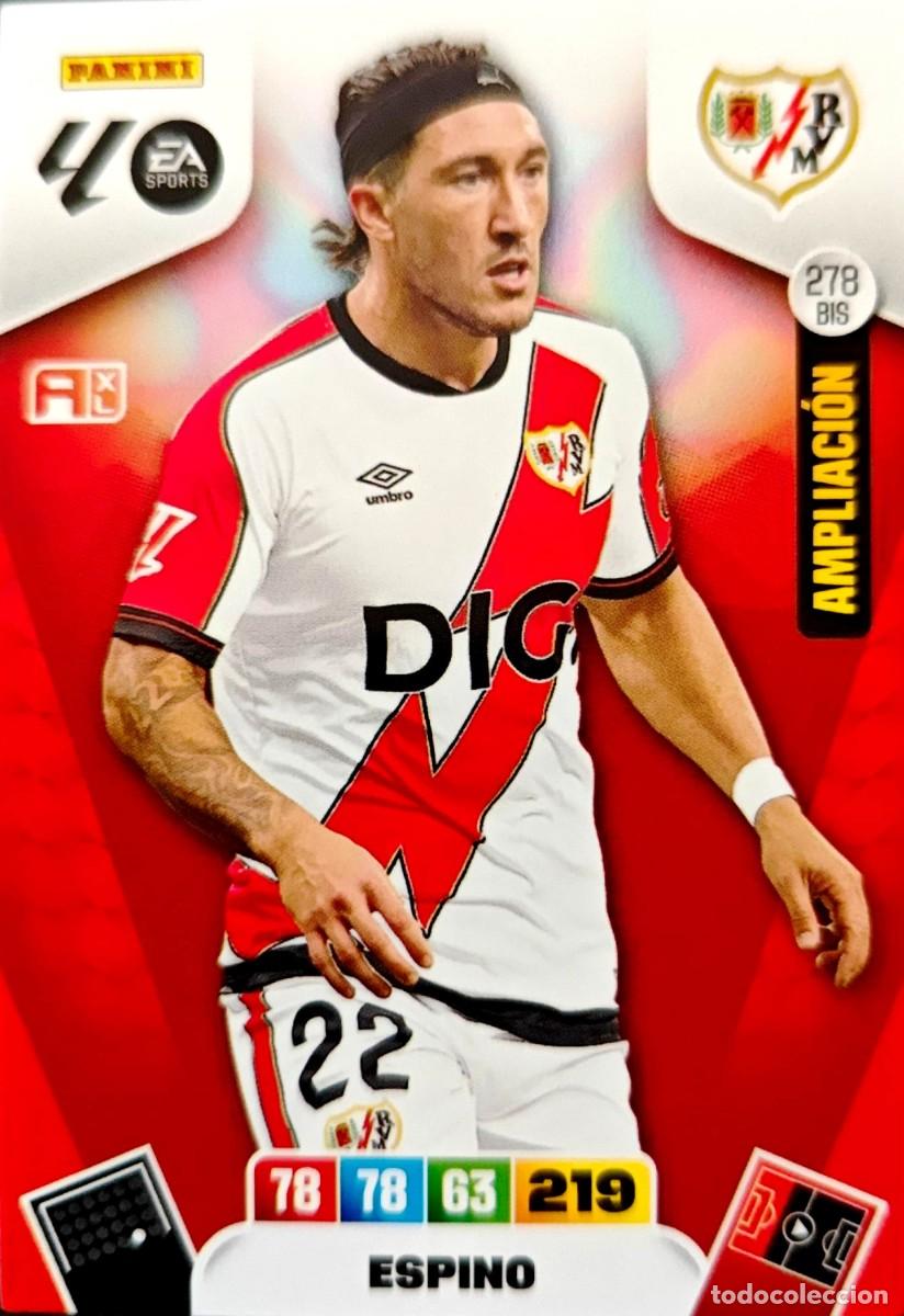 Cromos de F&uacute;tbol: 278 Bis Espino - Rayo Vallecano - AMPLIACION - PANINI ADRENALYN La Liga 2025 2026 25 26