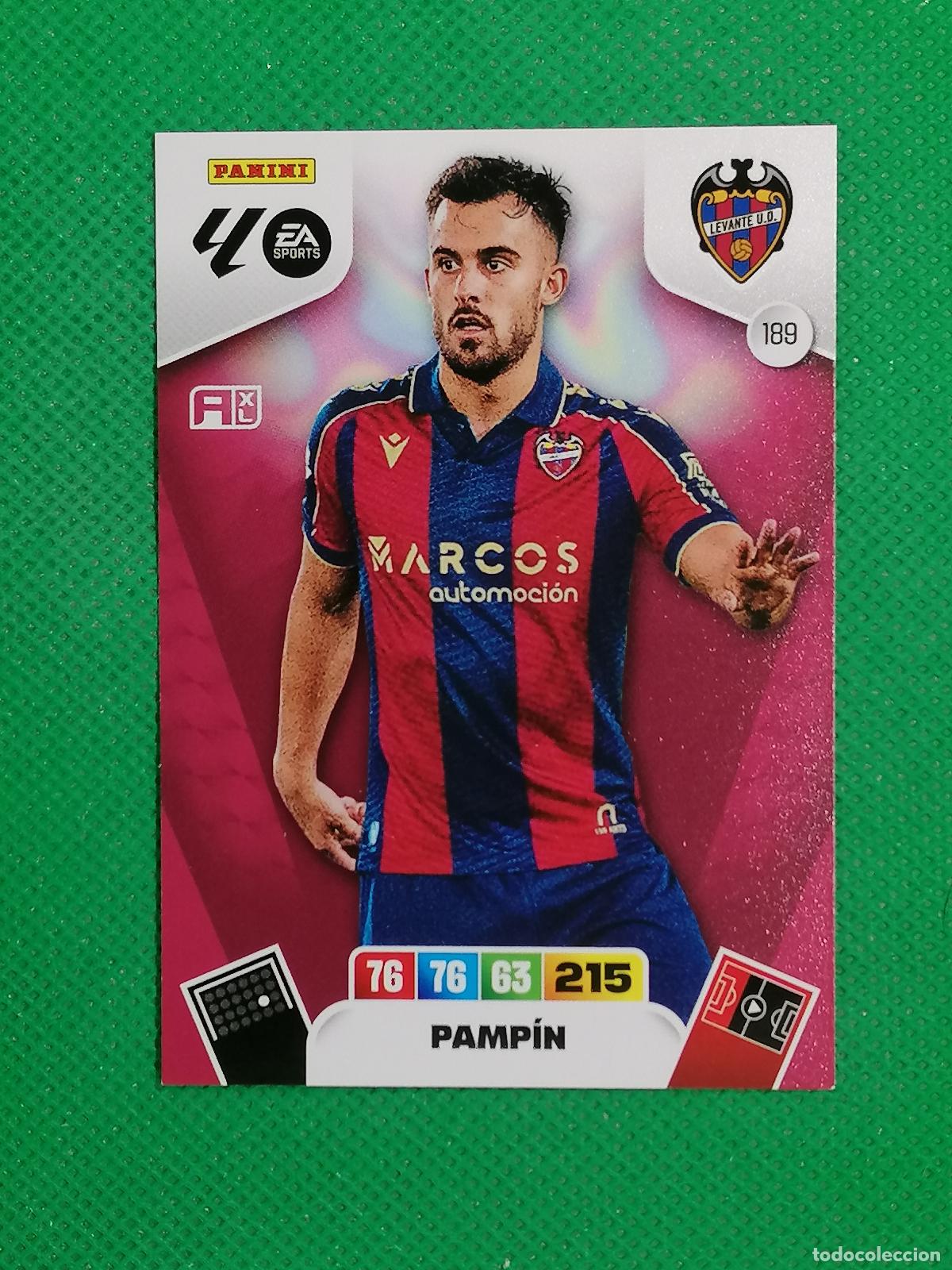 Cromos de F&uacute;tbol: 189 PAMPIN LEVANTE ⚽ LIGA ADRENALYN XL 2025 2026 25 26 ⚽