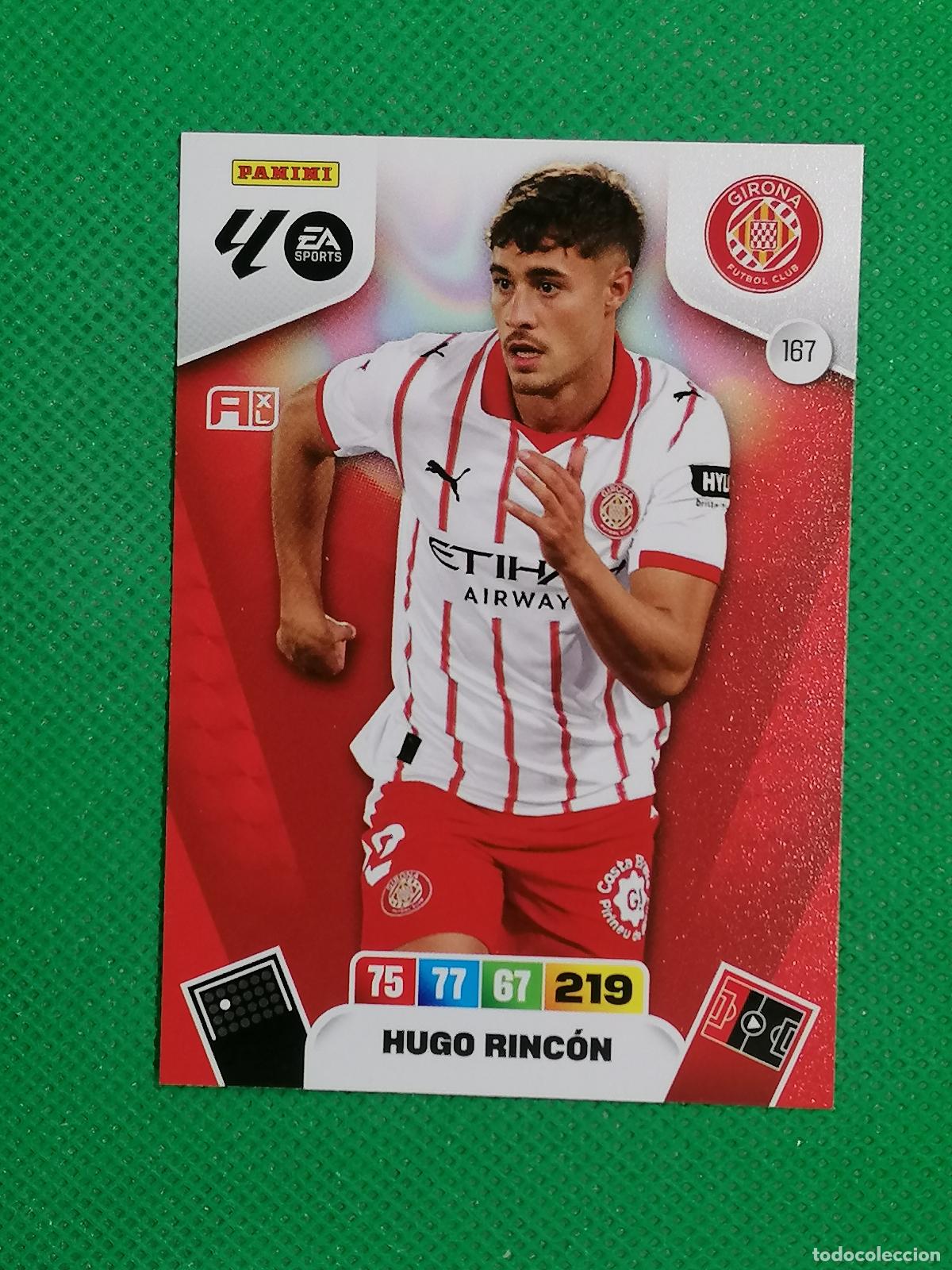 Cromos de F&uacute;tbol: 167 HUGO RINCON GIRONA ⚽ LIGA ADRENALYN XL 2025 2026 25 26 ⚽