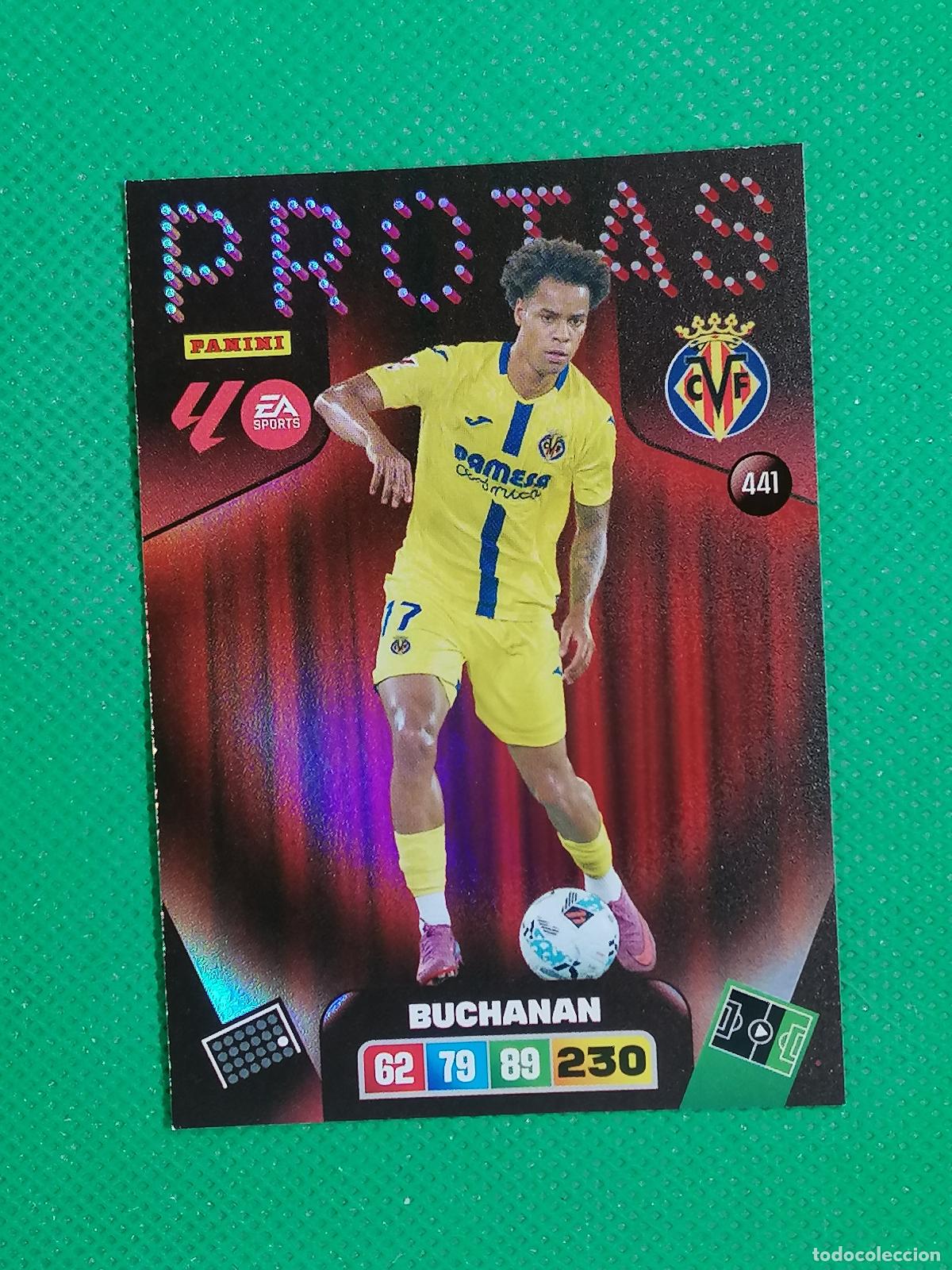 Figurine di Calcio: 441 BUCHANAN VILLARREAL PROTAS ⚽ LIGA ADRENALYN XL 2025 2026 25 26 ⚽