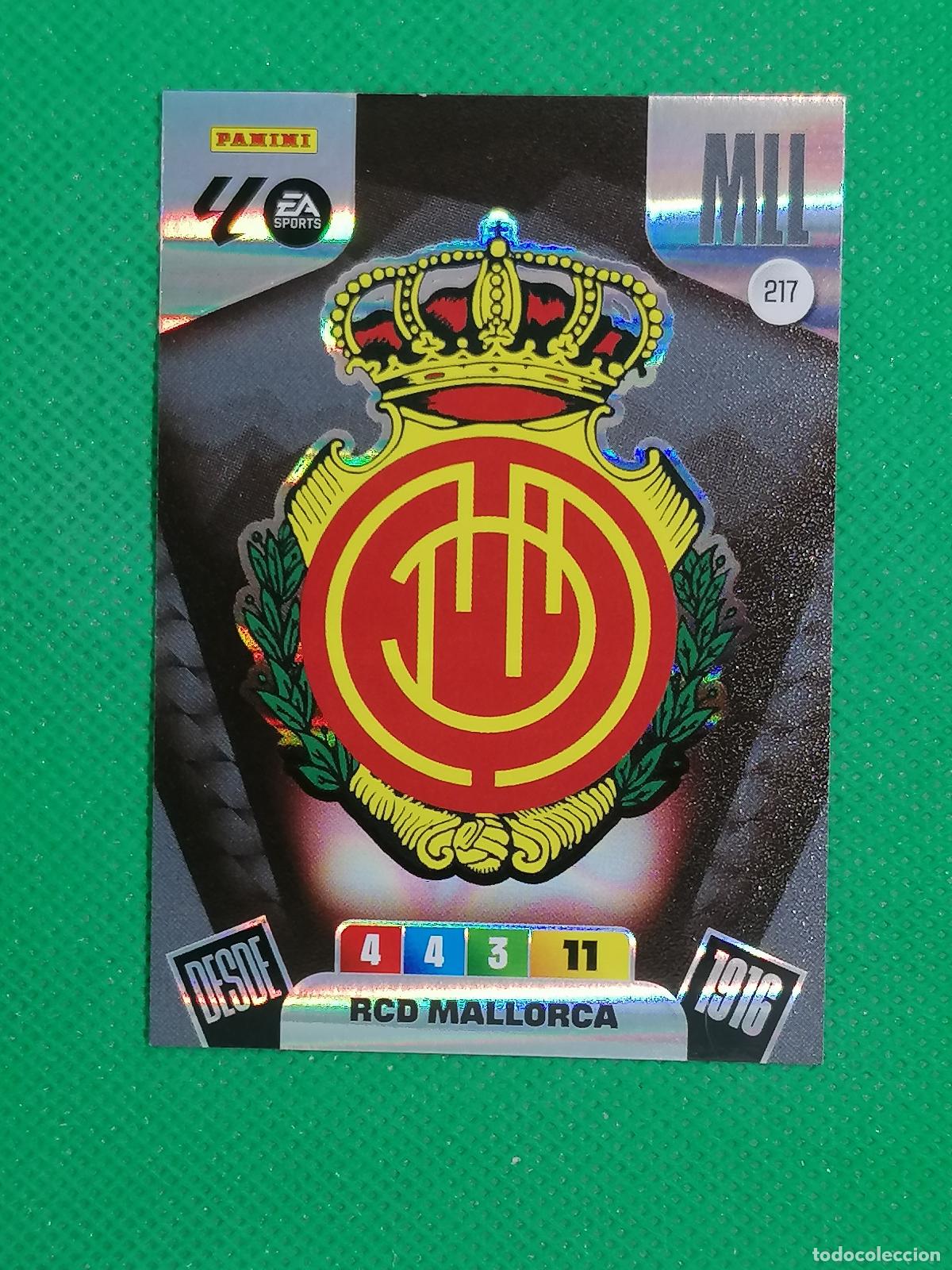 Cromos de F&uacute;tbol: 217 ESCUDO MALLORCA ⚽ LIGA ADRENALYN XL 2025 2026 25 26 ⚽