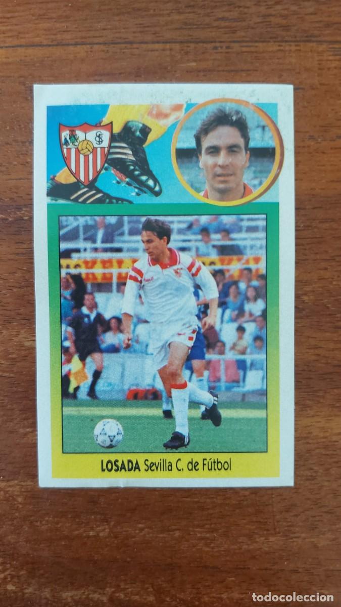 Cromos de Futebol: LOSADA ( Sevilla ) ESTE Liga 93/94 1993/94 Baja (cromo adhesivo sin pegar