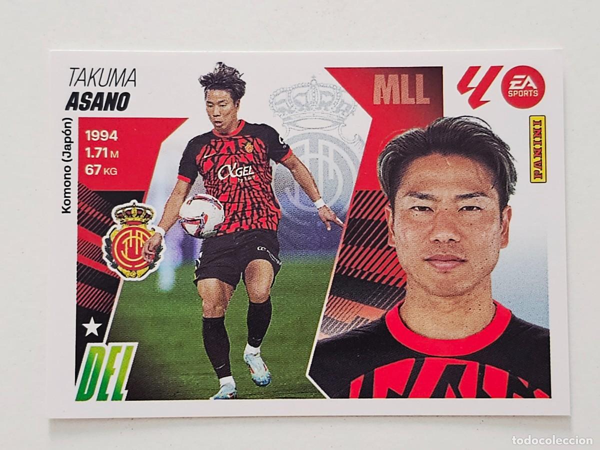 Cromos de Futebol: 18 Takuma Asano, RCD Mallorca, Panini Ediciones Liga Este 2025 2026 25 26