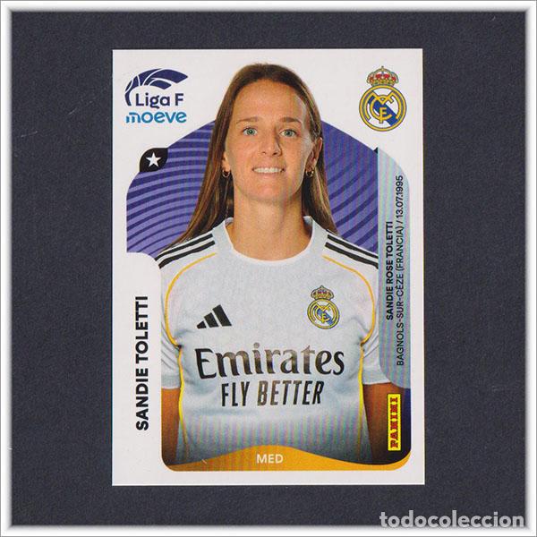 Cromos de Futebol: LIGA FEMENINA F MOEVE 2025 2026 25 26 PANINI SANDIE TOLETTI 272A 272 A REAL MADRID COLECCI&Oacute;N ALBUM