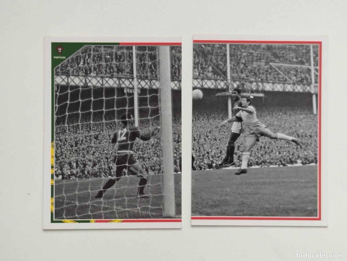 Cromos de f&uacute;tbol: CROMO STICKER PANINI EUSEBIO PORTUGAL - Foto 1