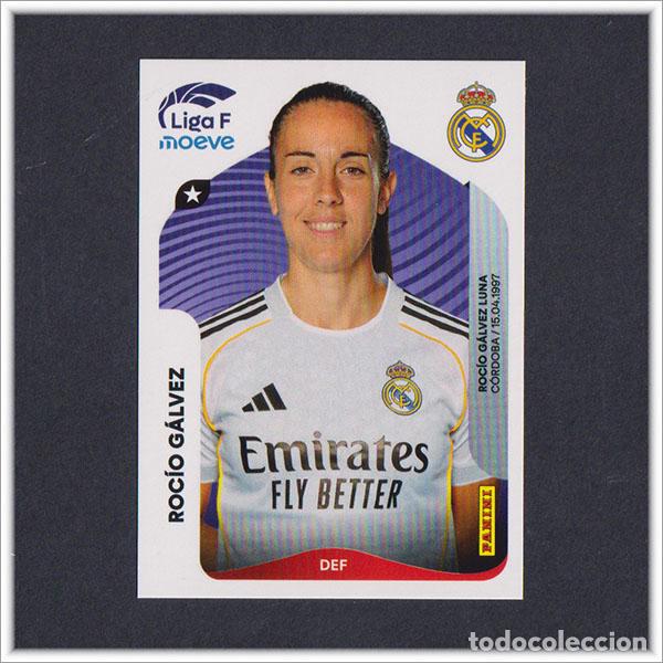 Cromos de Futebol: LIGA FEMENINA F MOEVE 2025 2026 25 26 PANINI ROCIO GALVEZ 267A 267 A REAL MADRID COLECCI&Oacute;N ALBUM