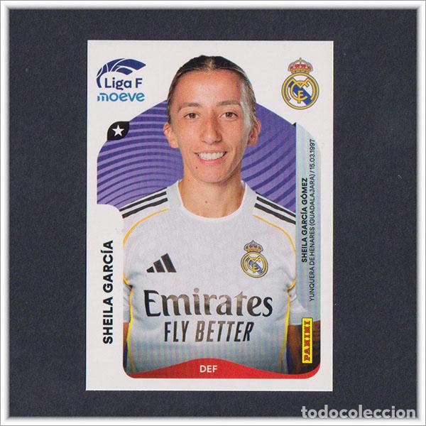 Cromos de F&uacute;tbol: LIGA FEMENINA F MOEVE 2025 2026 25 26 PANINI SHEILA GARC&Iacute;A 266A 266 A REAL MADRID COLECCI&Oacute;N ALBUM