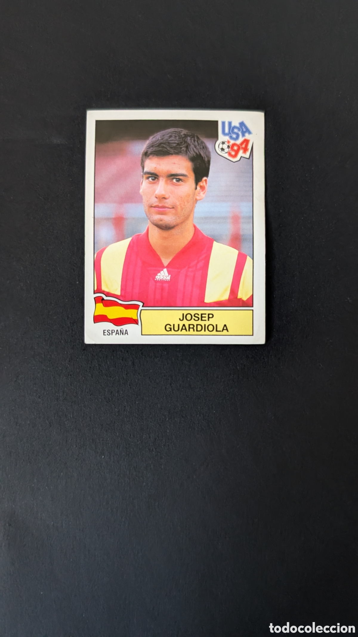 Figurine di Calcio: L2 GUARDIOLA ESPA&Ntilde;A 195 MUNDIAL USA 1994 94 PANINI NUNCA PEGADO SIN PEGAR