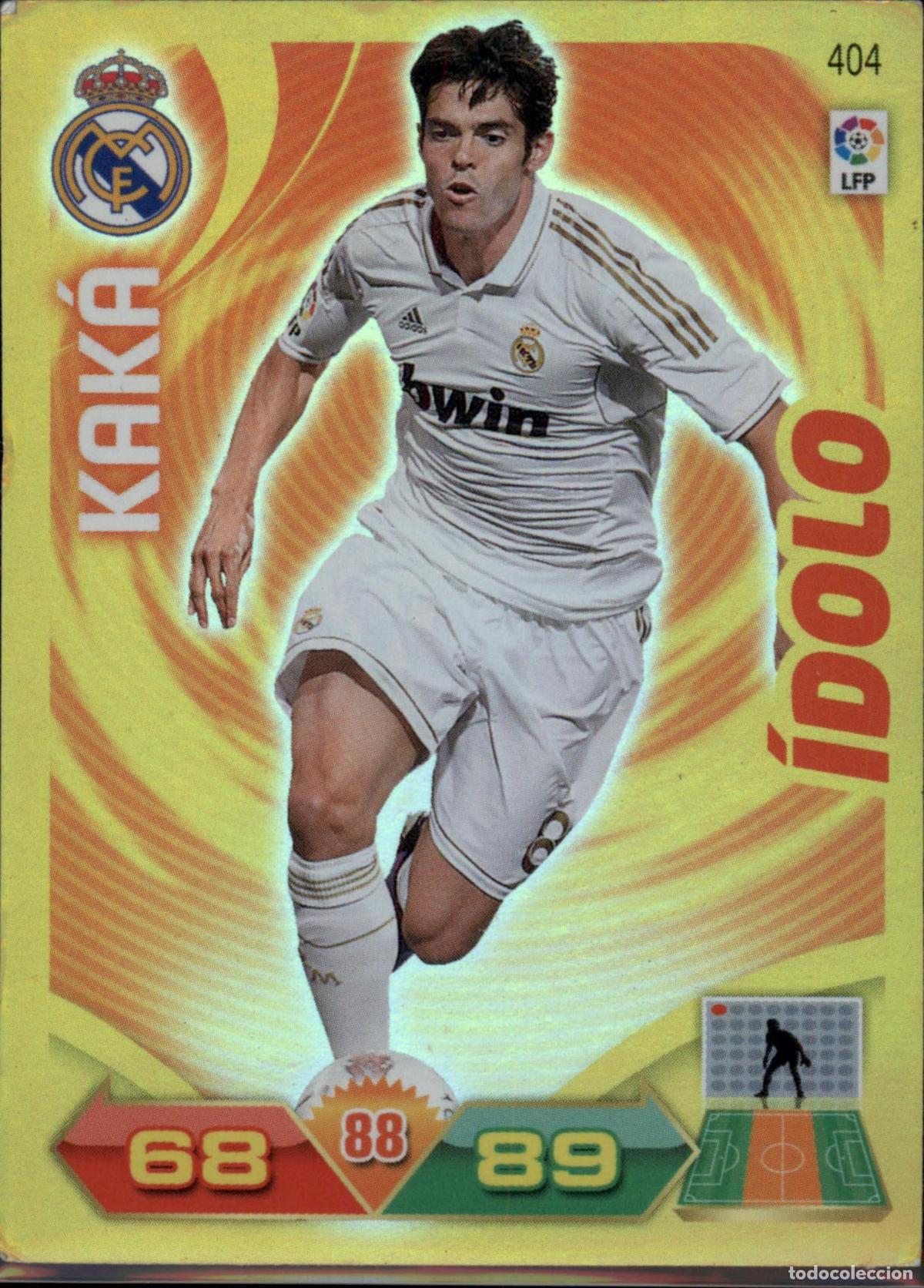 Cartes &agrave; collectionner de Football: Kak&aacute; &Iacute;dolo N&ordm; 404 Real Madrid La Liga BBVA Adrenalyn XL 2011 2012 Panini 11 12