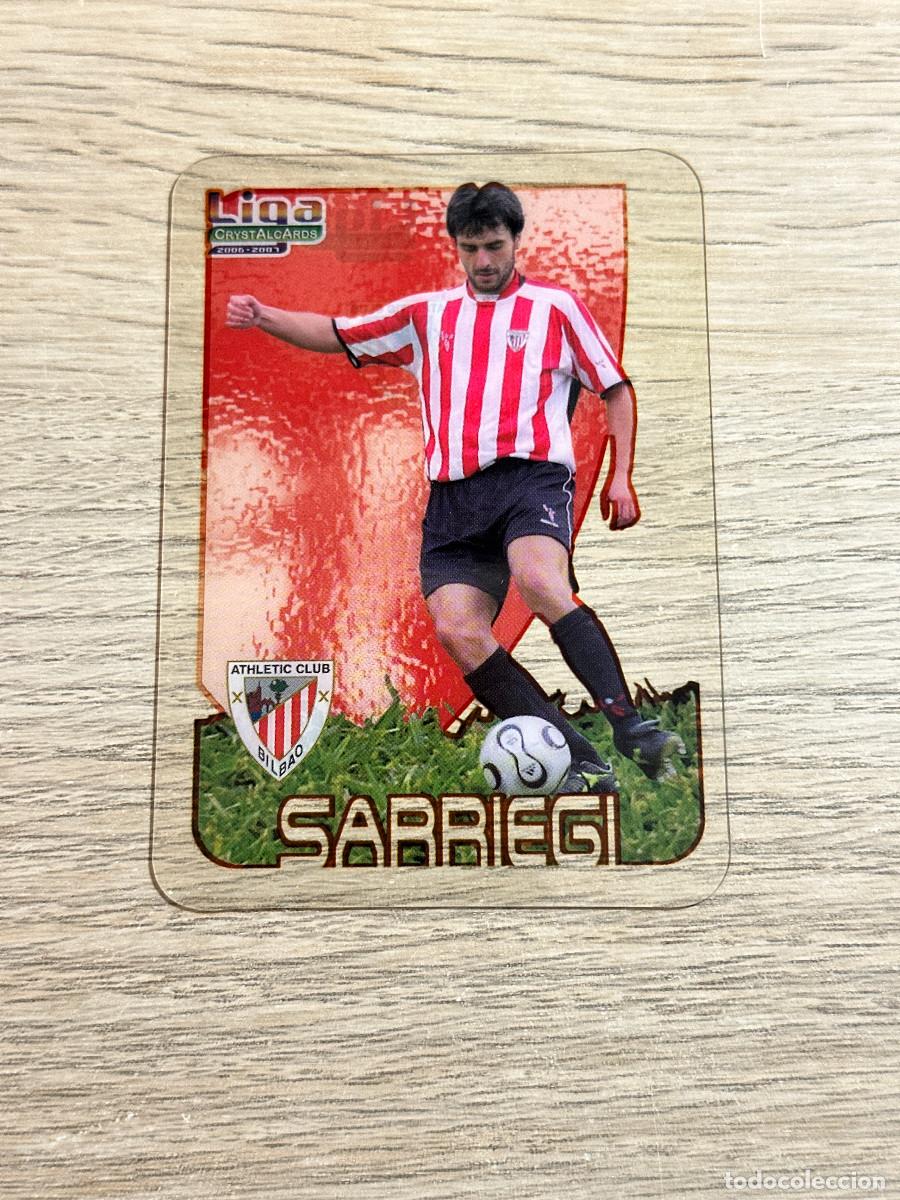 Football Stickers: SARRIEGI n&ordm; 204 ATHLETIC CLUB CRYSTALCARDS LIGA 2006 2007 MUNDICROMO 06 07