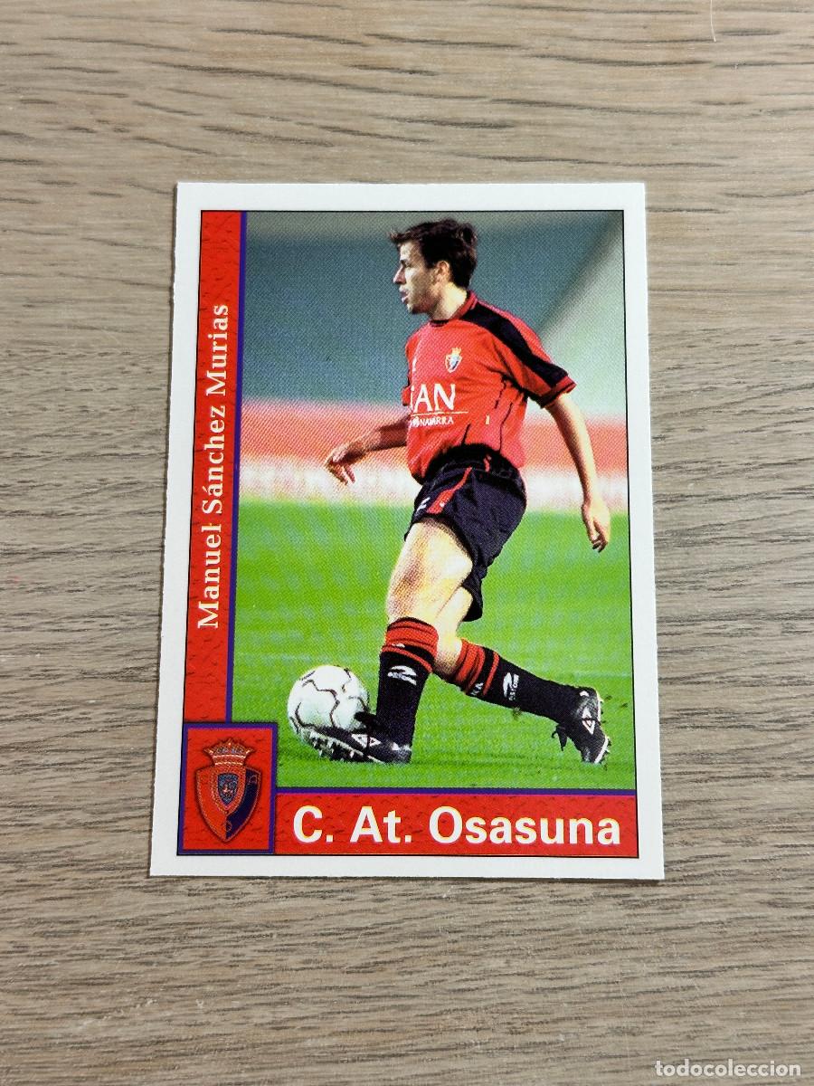 Fu&szlig;ball-Sticker: MANOLO n&ordm; 547 + OSASUNA MUNDICROMO 2001 2002 LAS FICHAS DE LA LIGA 01 02