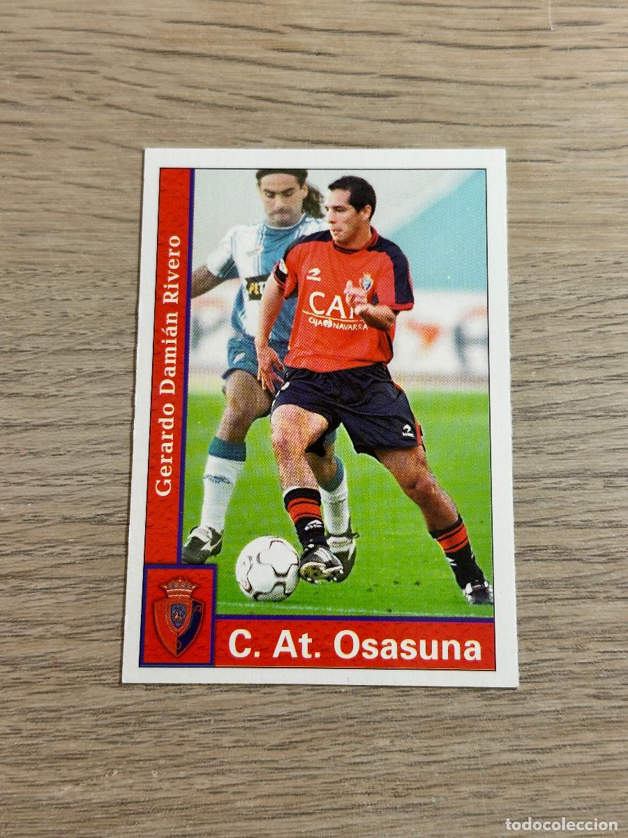 Fu&szlig;ball-Sticker: RIVERO n&ordm; 549 + OSASUNA MUNDICROMO 2001 2002 LAS FICHAS DE LA LIGA 01 02