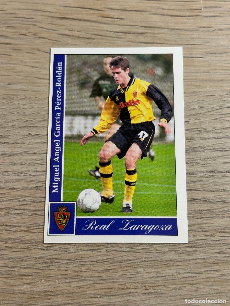 Fu&szlig;ball-Sticker: CORONA n&ordm; 486 + ZARAGOZA MUNDICROMO 2001 2002 LAS FICHAS DE LA LIGA 01 02