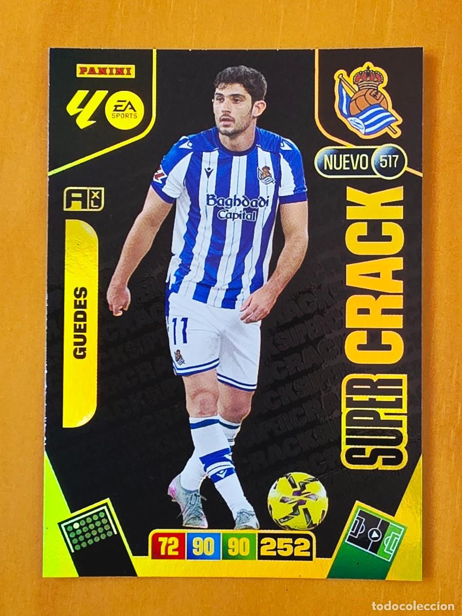 Fu&szlig;ball-Sticker: 517 Gon&ccedil;alo Guedes, Real Sociedad, Nuevo Super Crack, Panini Adrenalyn XL Liga 2025 2026 25 26