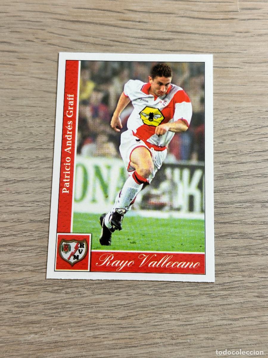 Fu&szlig;ball-Sticker: GRAFF n&ordm; 544 + RAYO MUNDICROMO 2001 2002 LAS FICHAS DE LA LIGA 01 02