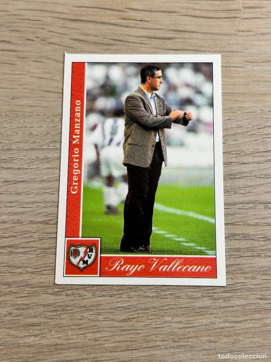 Fu&szlig;ball-Sticker: MANZANO n&ordm; 543 + RAYO MUNDICROMO 2001 2002 LAS FICHAS DE LA LIGA 01 02