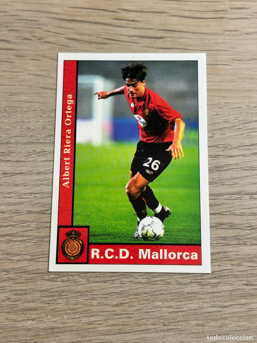 Fu&szlig;ball-Sticker: RIERA n&ordm; 491 + MALLORCA MUNDICROMO 2001 2002 LAS FICHAS DE LA LIGA 01 02