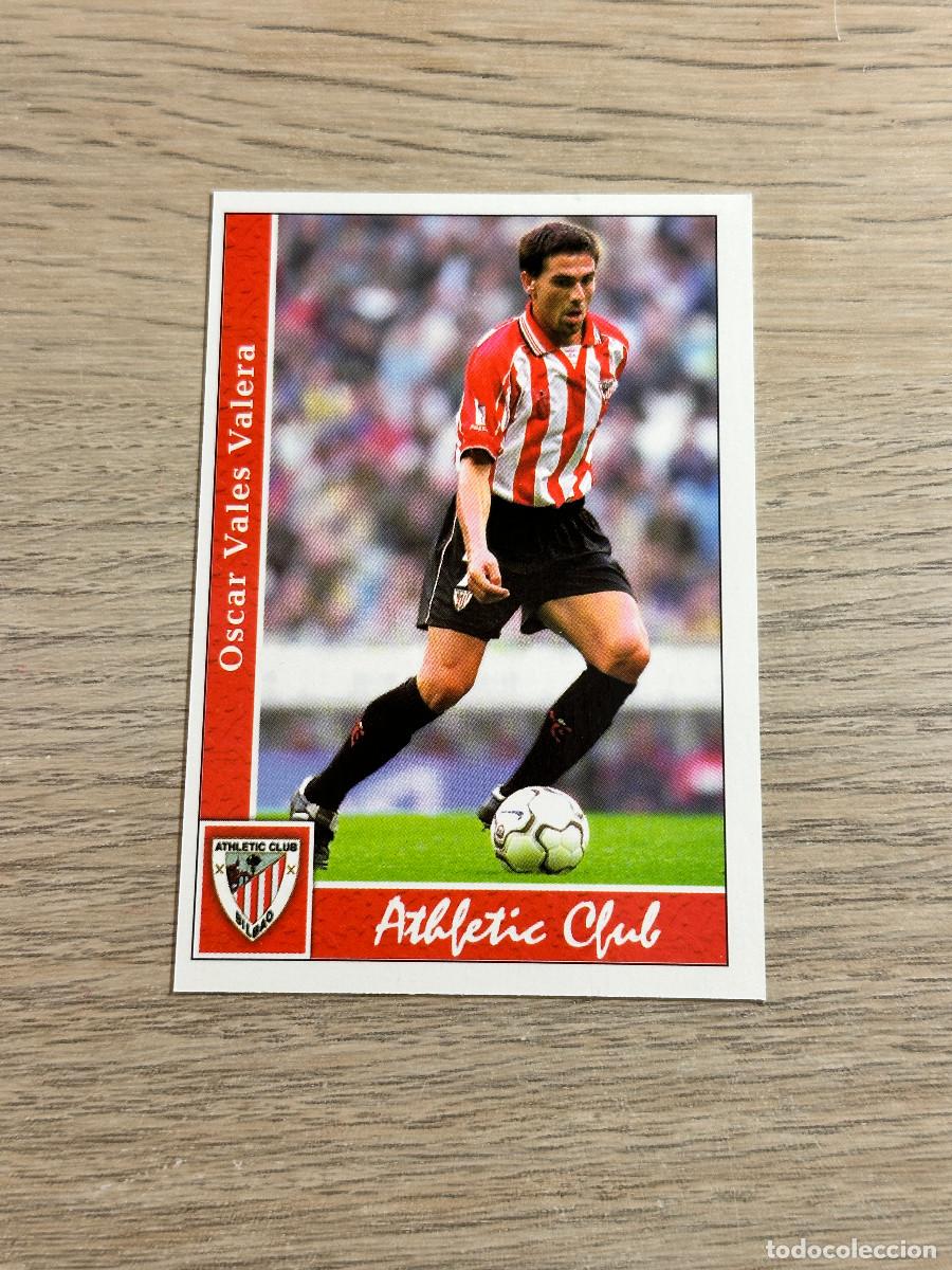 Fu&szlig;ball-Sticker: OSCAR VALES n&ordm; 539 + ATHLETIC CLUB MUNDICROMO 2001 2002 LAS FICHAS DE LA LIGA 01 02