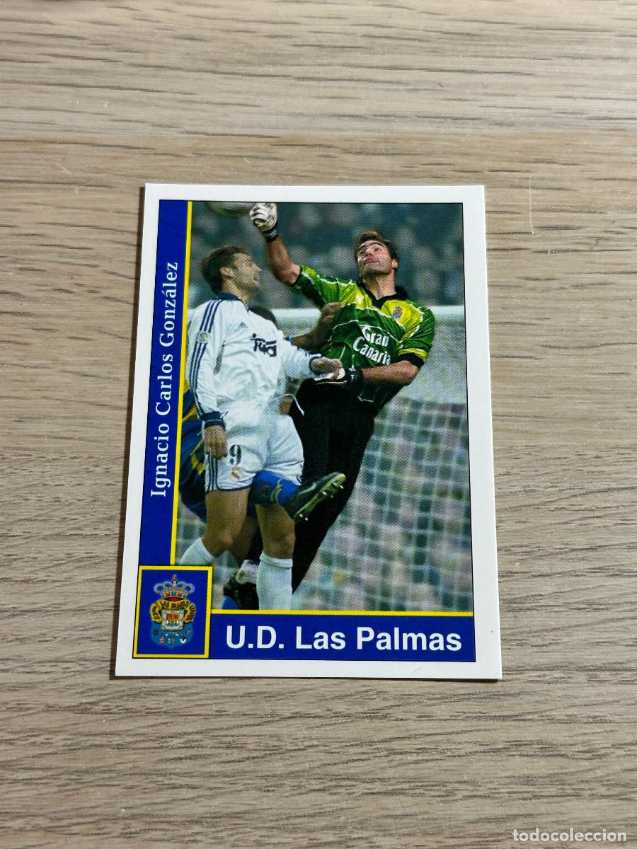 Cromos de Futebol: 213 NACHO GONZALEZ LAS PALMAS VERSION FICHAS LIGA MUNDICROMO 2001 2002 01 02