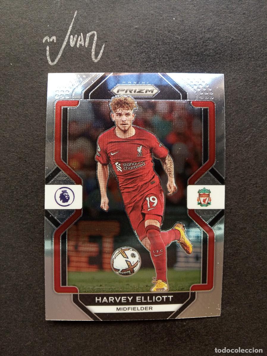 Cromos de F&uacute;tbol: N&ordm; 184 HARVEY ELLIOTT LIVERPOOL INGLATERRA ⚽ PANINI &reg; PRIZM PREMIER LEAGUE 2022 2023 22 23 NUEVO