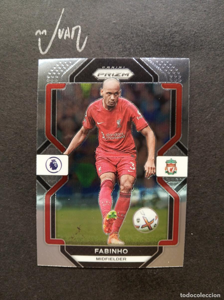 Cromos de F&uacute;tbol: N&ordm; 186 FABINHO LIVERPOOL BRASIL ⚽ PANINI &reg; PRIZM PREMIER LEAGUE 2022 2023 22 23 NUEVO
