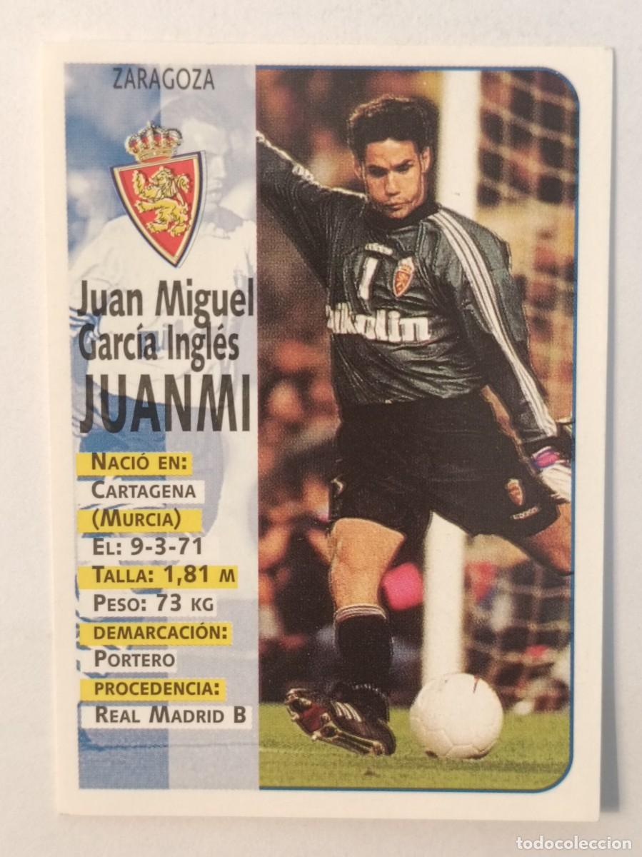 Cromos de F&uacute;tbol: #238 JUANMI REAL ZARAGOZA LIGA 98/99 PANINI