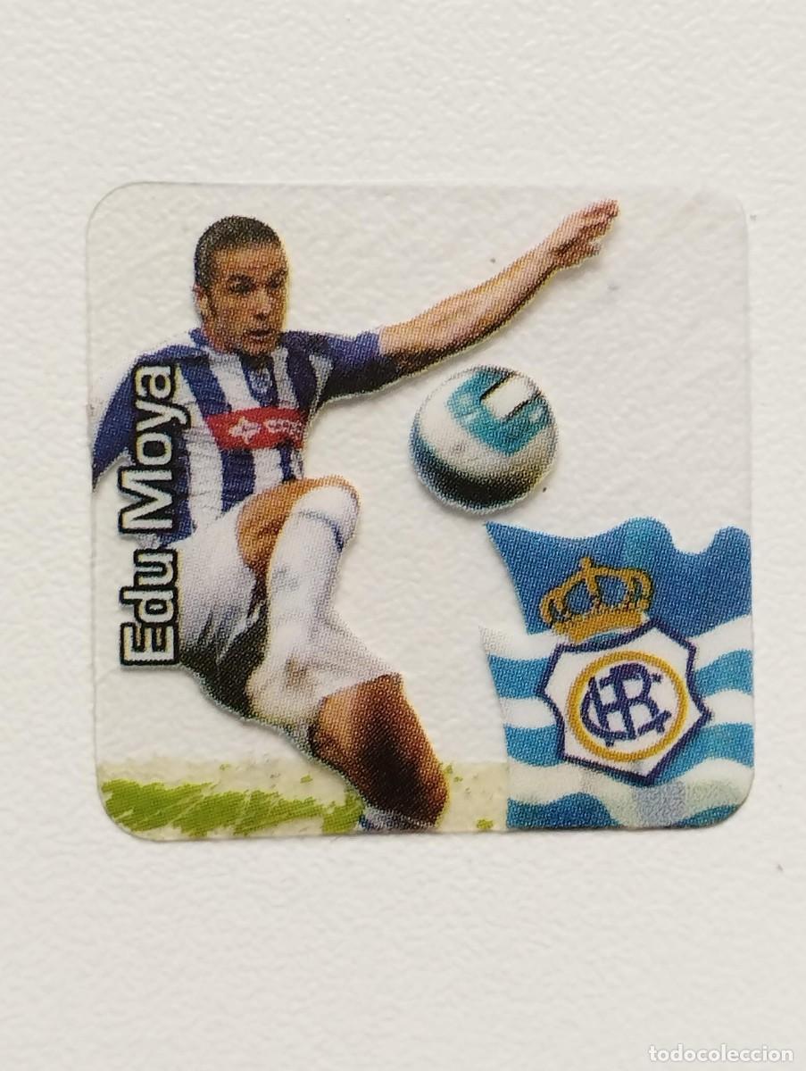Cromos de F&uacute;tbol: GREFUSA FLAPS TAZO LIGA 2006 2007 06 07 EDU MOYA RECREATIVO DE HUELVA
