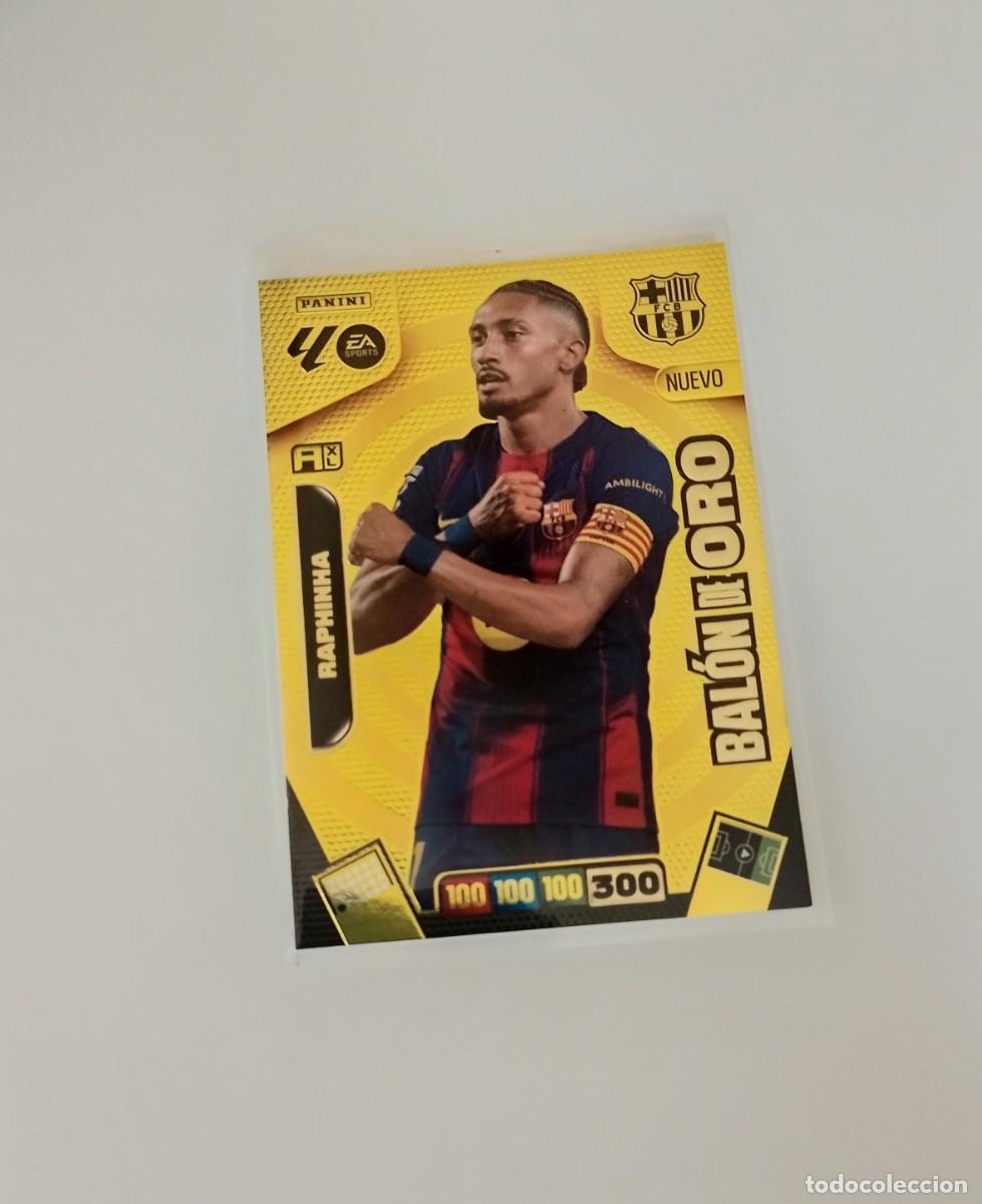 Cromos de Futebol: ADRENALYN 2025/2026 RAPHINHA ( NUEVO BALON DE ORO ) - EL DE LA FOTO - COD&Iacute;GOS SIN ACTIVAR