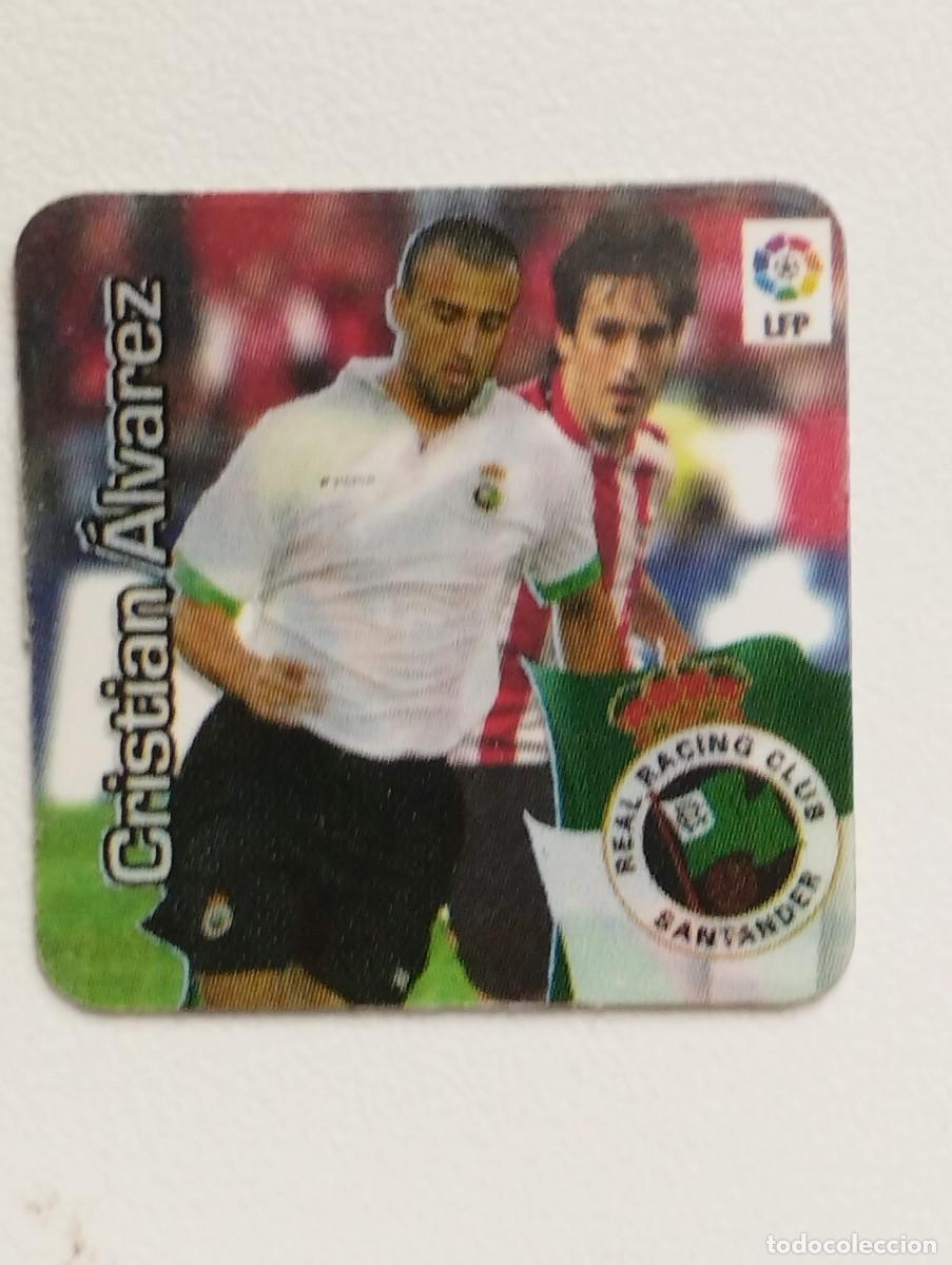 Fu&szlig;ball-Sticker: GREFUSA FLAPS TAZO LIGA 2006 2007 06 07 CRISTIAN ALVAREZ RACING DE SANTANDER